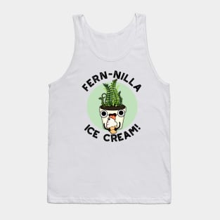 Fernilla Ice Cream Funny Ice Cream Plant Pun Tank Top